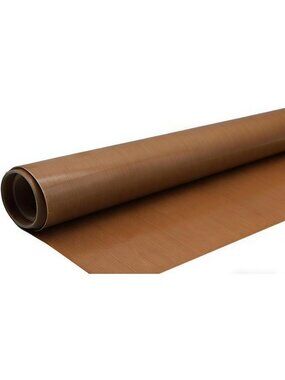 Heat Resistant PTFE Fiberglass Fabric Sheet Roll, 39"x5 Yards, 5Mil for
